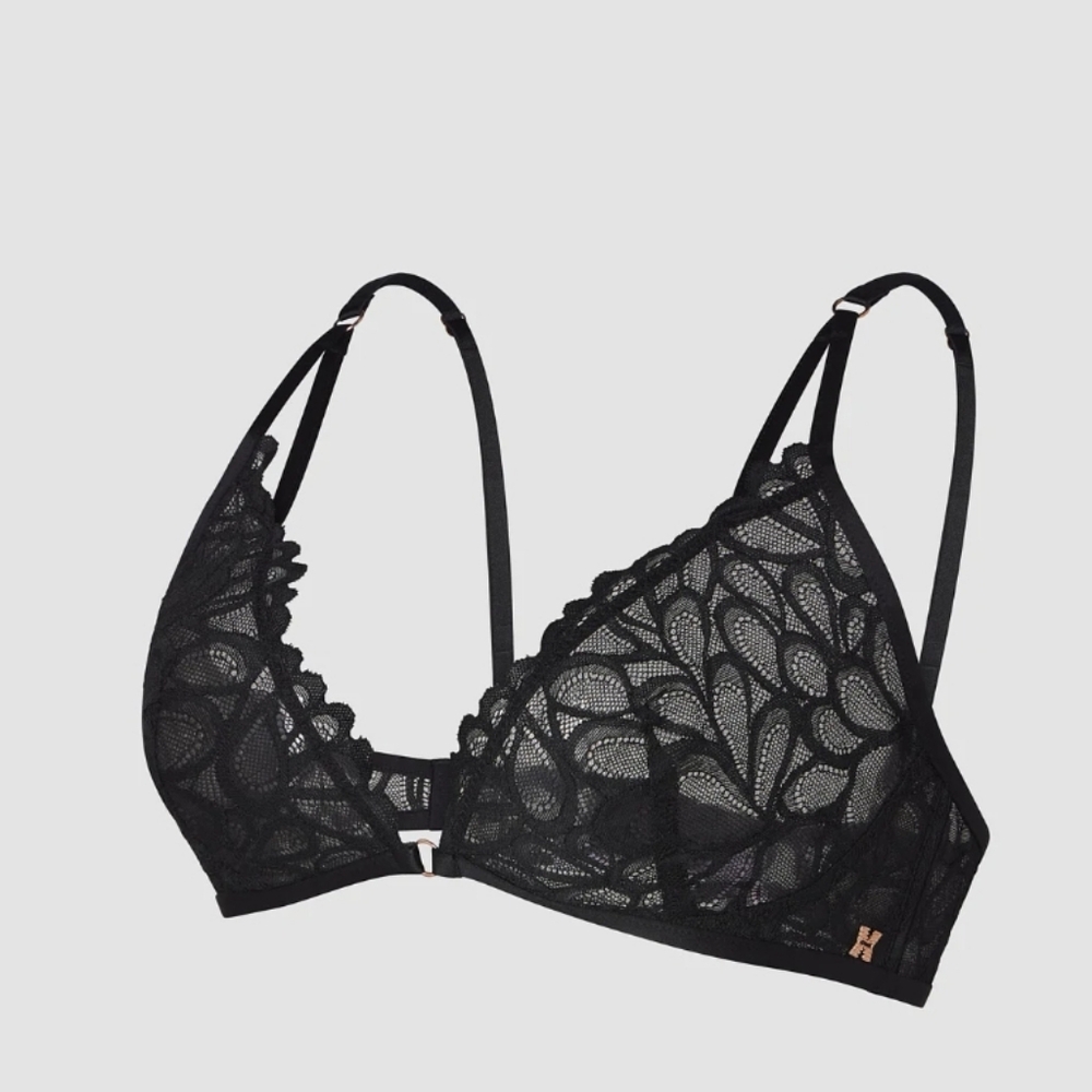 Savage X Fenty Black Lace Bra